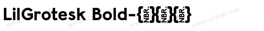 LilGrotesk Bold字体转换 LilGrotesk Bold字体转换